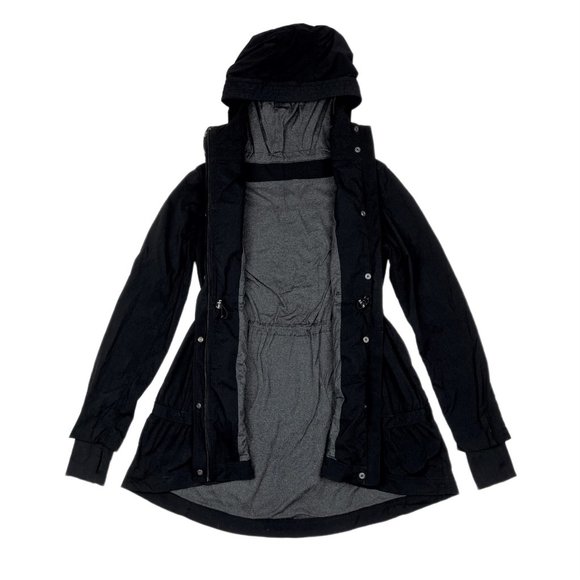 lululemon athletica Black Hooded Jacket - Picture 6 of 13
